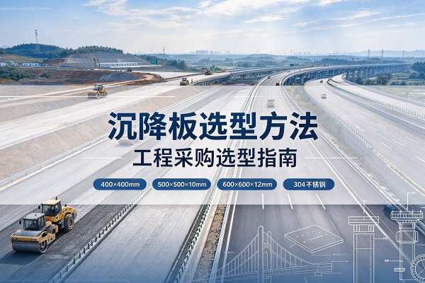 巢湖沉降板选择方法